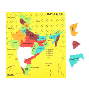 India Puzzle Map